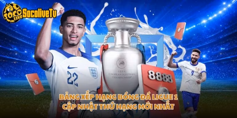 Bảng Xếp Hạng Bóng Đá Ligue 1 - Cập Nhật Thứ Hạng Mới Nhất